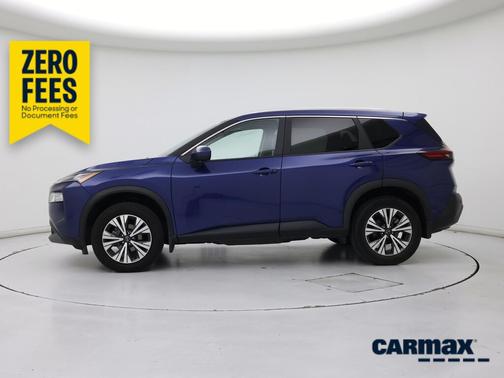 Blue 2023 Nissan Rogue SV