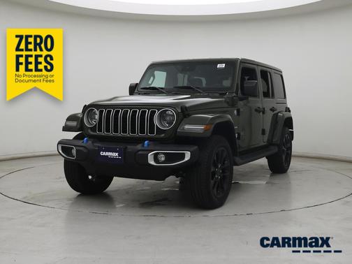 Green 2024 Jeep Wrangler 4xe Sahara