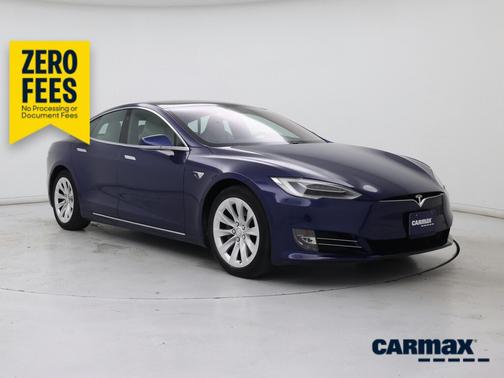 Blue 2020 Tesla Model S Long Range Plus