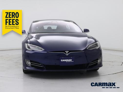 Blue 2020 Tesla Model S Long Range Plus