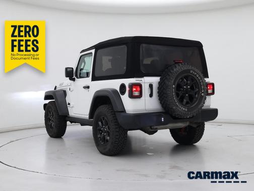 White 2023 Jeep Wrangler Willy's