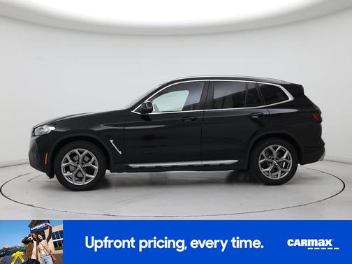 Black 2022 BMW X3 XDrive30i