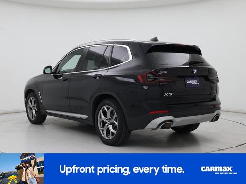 Black 2022 BMW X3 XDrive30i