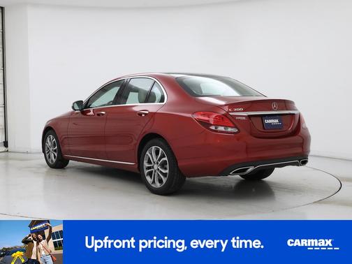 Red 2016 Mercedes-Benz C-Class