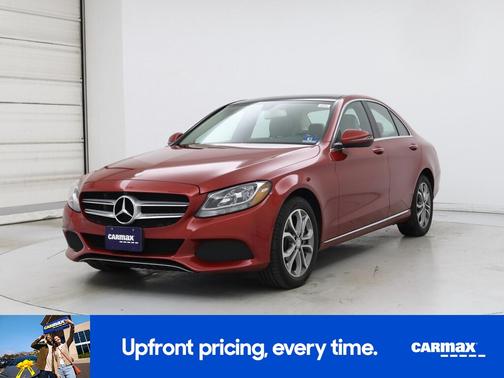 Red 2016 Mercedes-Benz C-Class