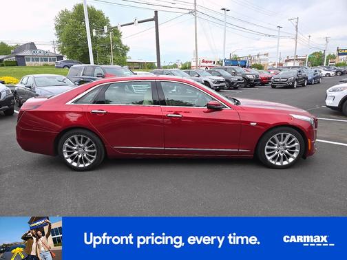 Red 2018 Cadillac CT6