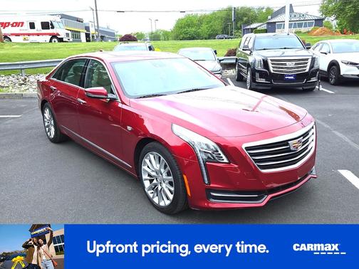 Red 2018 Cadillac CT6