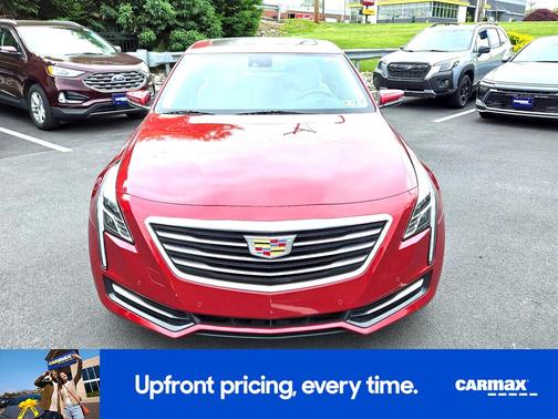 Red 2018 Cadillac CT6