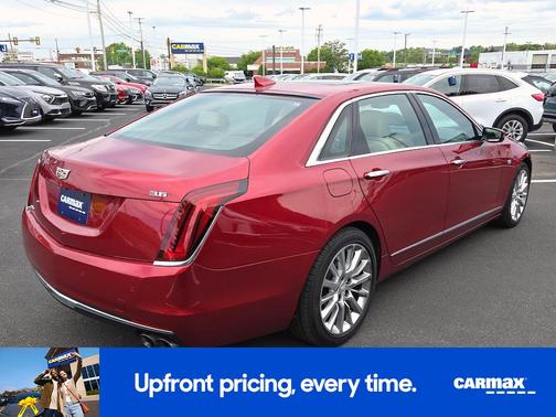 Red 2018 Cadillac CT6