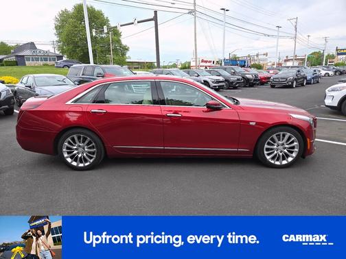 Red 2018 Cadillac CT6