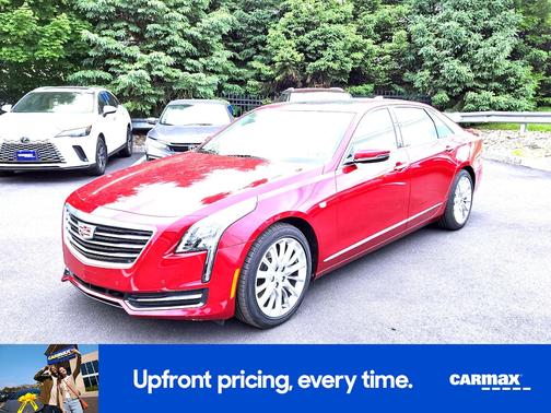 Red 2018 Cadillac CT6
