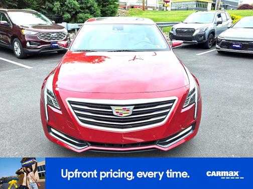 Red 2018 Cadillac CT6
