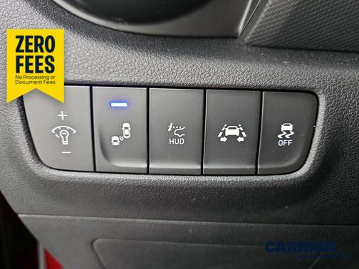 Red 2018 Hyundai KONA Limited