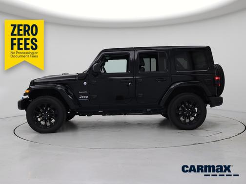 Black 2024 Jeep Wrangler 4xe Sahara