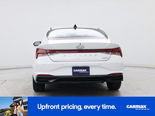 White 2021 Hyundai ELANTRA Limited