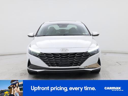 White 2021 Hyundai ELANTRA Limited