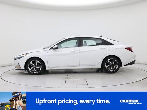 White 2021 Hyundai ELANTRA Limited