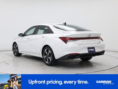 White 2021 Hyundai ELANTRA Limited