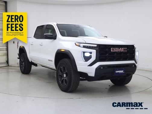 White 2024 GMC Canyon Elevation