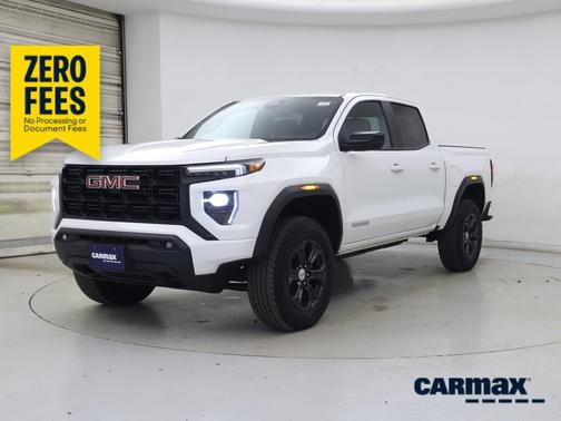 White 2024 GMC Canyon Elevation