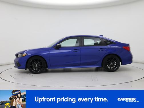 Blue 2024 Honda Civic Sport