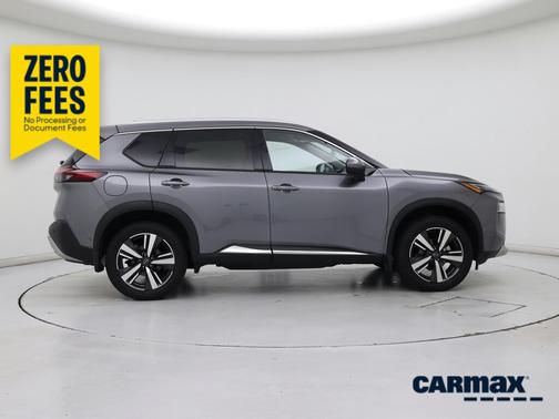 Gray 2023 Nissan Rogue Platinum