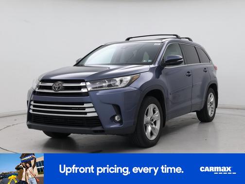 Blue 2019 Toyota Highlander Limited