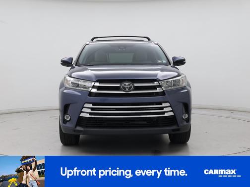 Blue 2019 Toyota Highlander Limited