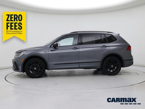 Gray 2022 Volkswagen Tiguan SE R-Line Black