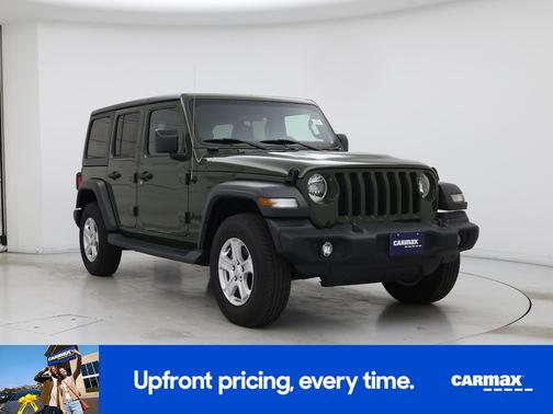 Green 2023 Jeep Wrangler Unlimited Sport