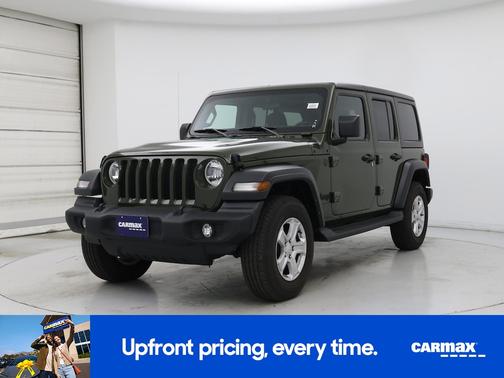 Green 2023 Jeep Wrangler Unlimited Sport