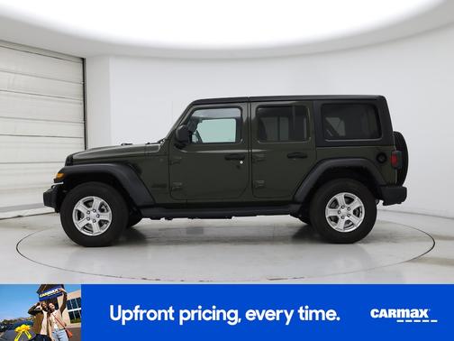 Green 2023 Jeep Wrangler Unlimited Sport