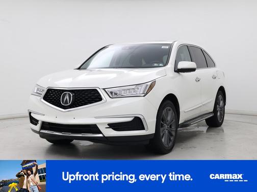 White 2019 Acura MDX SH-AWD Technology