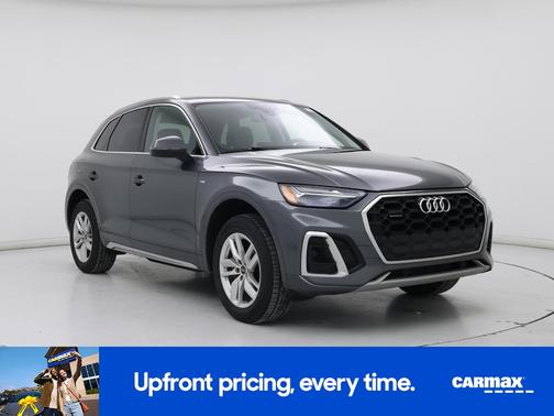 Gray 2022 Audi Q5 S-Line Premium