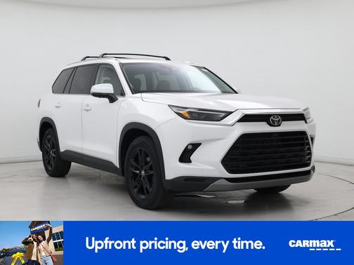 White 2024 Toyota Grand Highlander Platinum