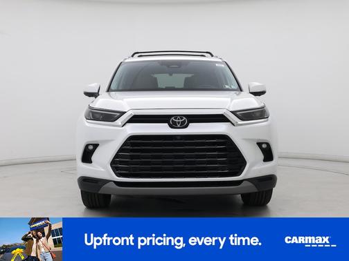 White 2024 Toyota Grand Highlander Platinum