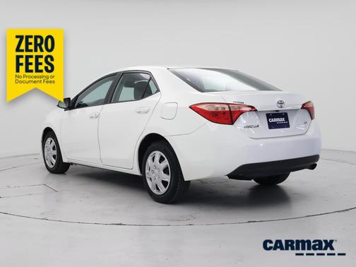 White 2017 Toyota Corolla LE