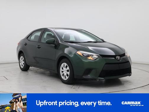 Green 2014 Toyota Corolla LE Eco