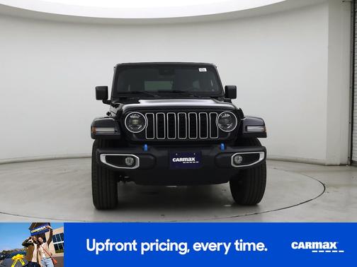 Black 2024 Jeep Wrangler 4xe Sahara