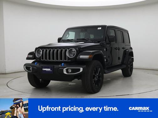 Black 2024 Jeep Wrangler 4xe Sahara