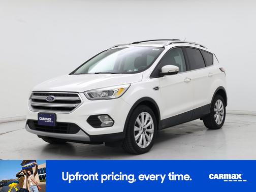 White 2017 Ford Escape Titanium