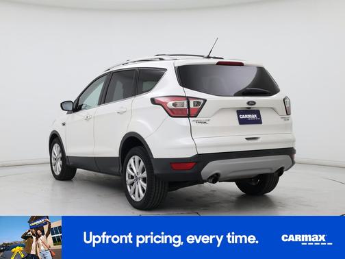 White 2017 Ford Escape Titanium