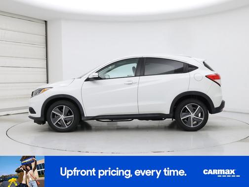 White 2021 Honda HR-V EX