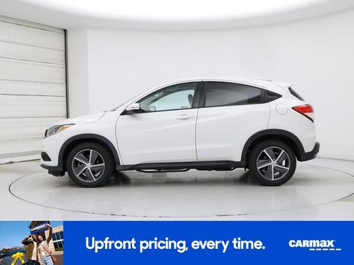 White 2021 Honda HR-V EX