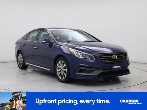 Blue 2015 Hyundai SONATA Sport