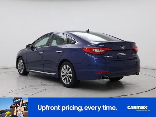 Blue 2015 Hyundai SONATA Sport