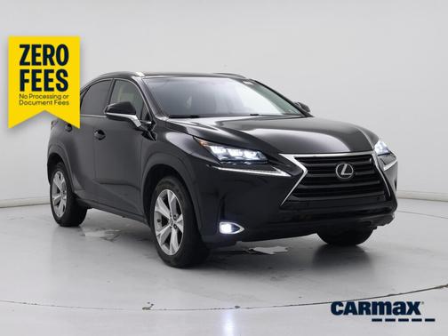Black 2017 Lexus NX 200t