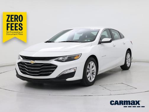White 2022 Chevrolet Malibu LT