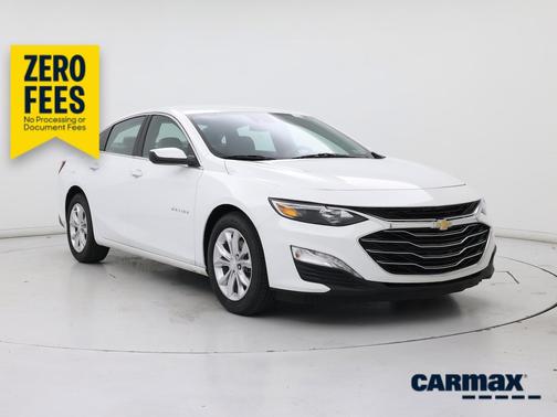 White 2022 Chevrolet Malibu LT