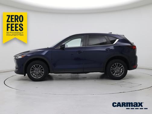 Blue 2021 Mazda CX-5 Touring
